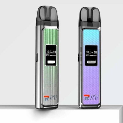 600 Puffs 2ml Refillable Vape Prefilled Pods System DTL Adjustable Airflow 0.6ohm with Display Screen RV